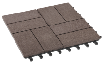 Модульный паркет ДПК GRINDERDECO Люкс 9 Венеция Венге