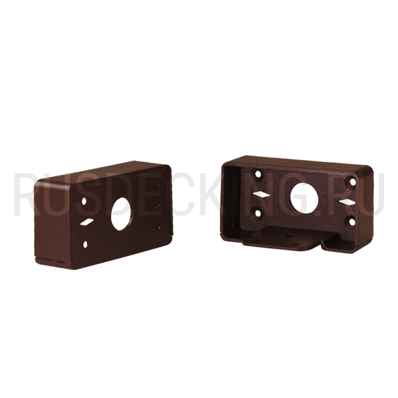 Комплект крепления перил прямое RusDecking Unodeck Венге купить в Челябинске