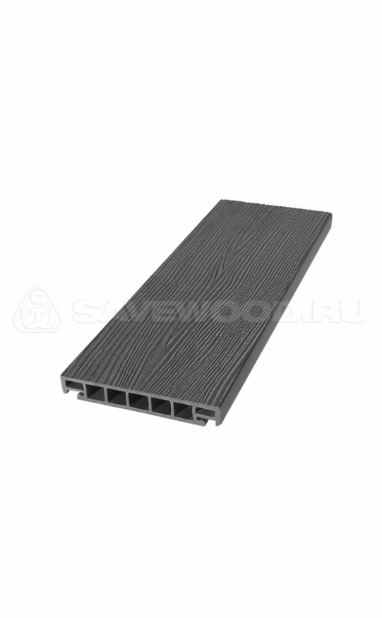 Террасная доска ДПК SaveWood, SW Salix (S) (R), Графит купить в Челябинске