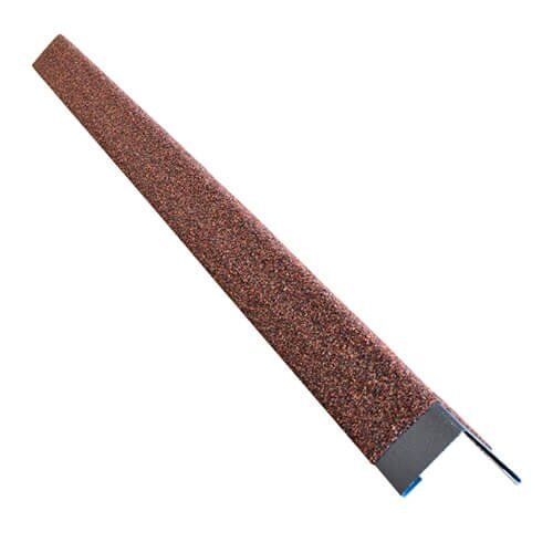 Угол металлический внешний ТЕХНОНИКОЛЬ HAUBERK, Терракотовый купить в Челябинске