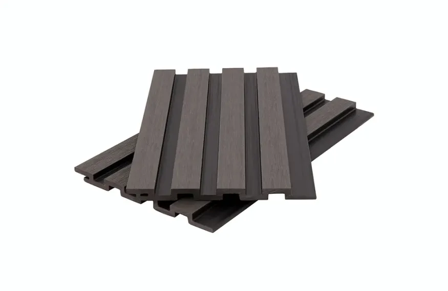 Стеновая панель брусковая из ДПК Polivan Group CO-EX MIX, Grey dark купить в Челябинске