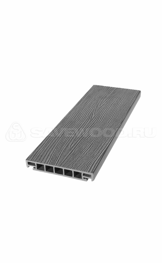 Террасная доска ДПК SaveWood, SW Salix (S) (R), Пепельный купить в Челябинске