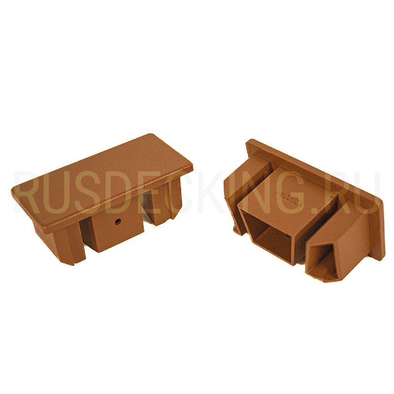 Заглушка для перил торцевая RusDecking Unodeck Орех купить в Челябинске