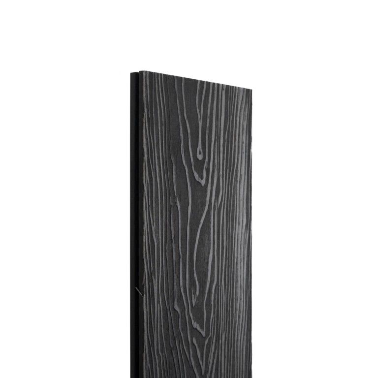 Террасная доска Экодекинг Топ полнотелая, Графит купить в Челябинске