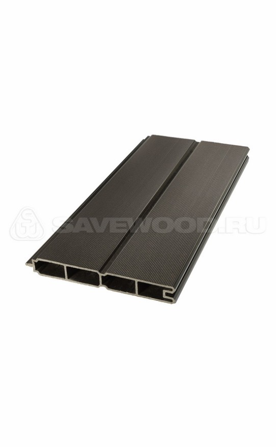 Забор из ДПК Savewood, SW Agger глянцевый, Темно-коричневый купить в Челябинске