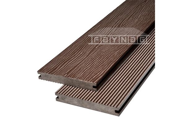 Террасная доска из ДПК Faynag, Massive, Шоколад купить в Челябинске