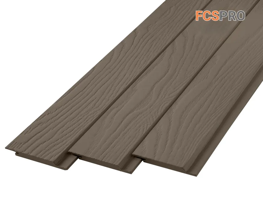 Фиброцементный сайдинг FCSPRO Click Shtil F64 (Серая глина) купить в Челябинске