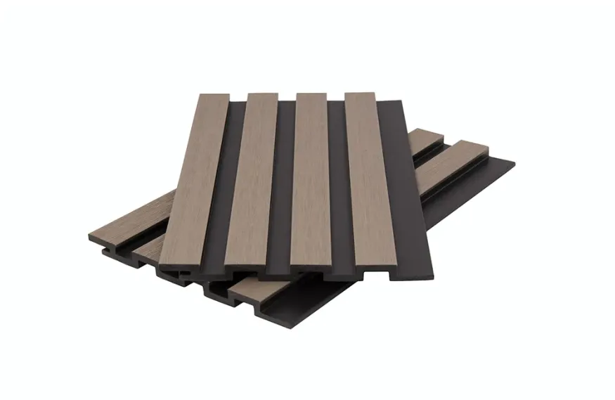 Стеновая панель брусковая из ДПК Polivan Group CO-EX MIX, Snow Mix купить в Челябинске