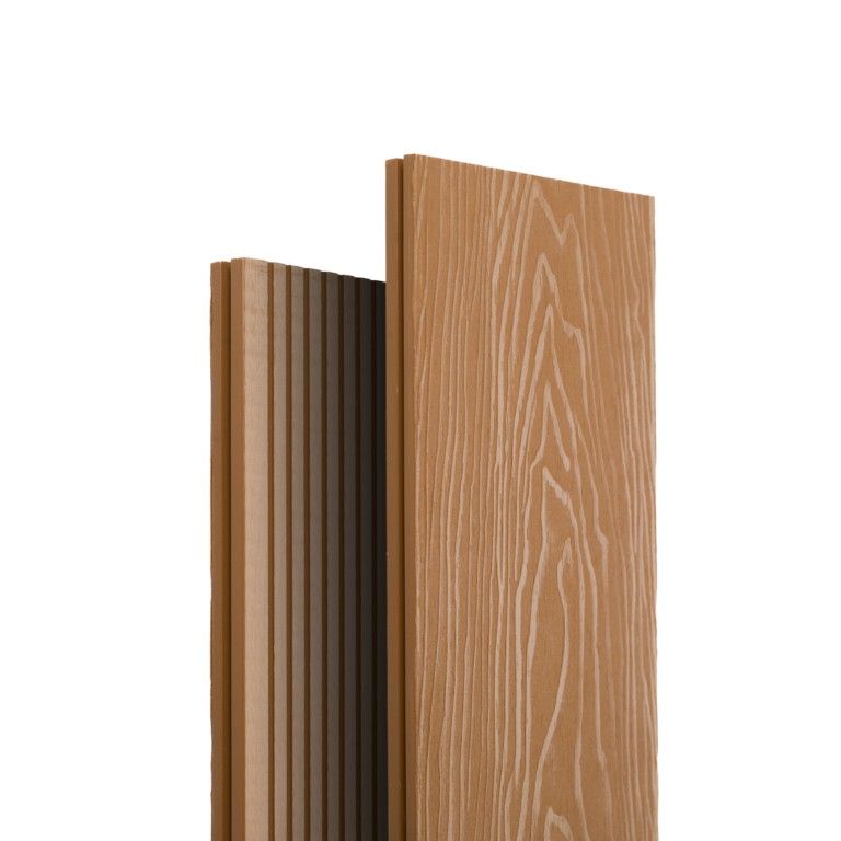 Террасная доска Экодекинг Топ полнотелая, Бронза купить в Челябинске