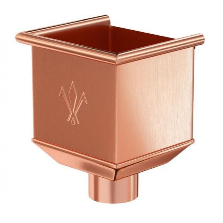 Водосборная воронка Aquasystem из меди 150/100 купить в Челябинске