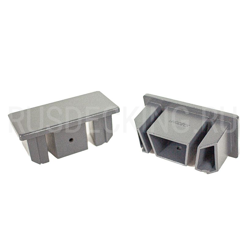 Заглушка для перил торцевая RusDecking Unodeck Серый купить в Челябинске