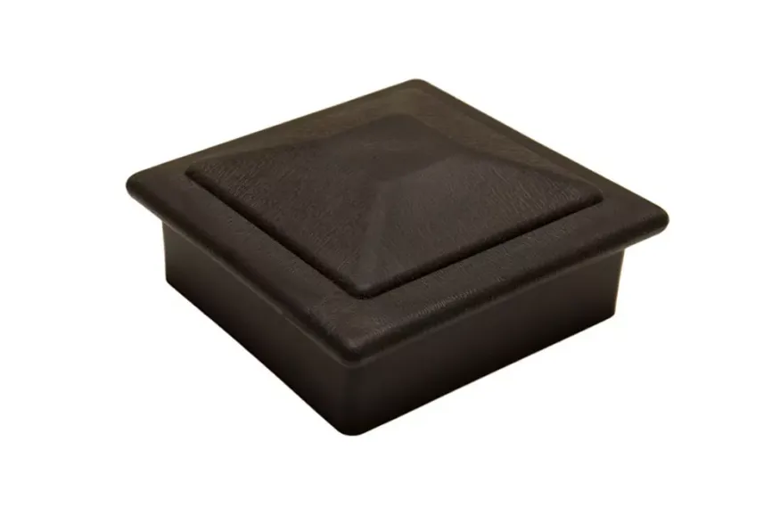 Крышка верхняя ПВХ для столба 125х125 Deckart Графит купить в Челябинске