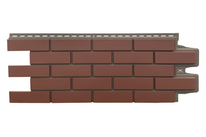 Фасадные панели Grand Line, Клинкерный кирпич Design Plus, Корица купить в Челябинске