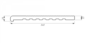 Ступени из ДПК WOODVEX Select Темно-коричневый купить в Челябинске