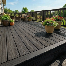 Террасная доска ДПК GardenParkett Табула, Графит