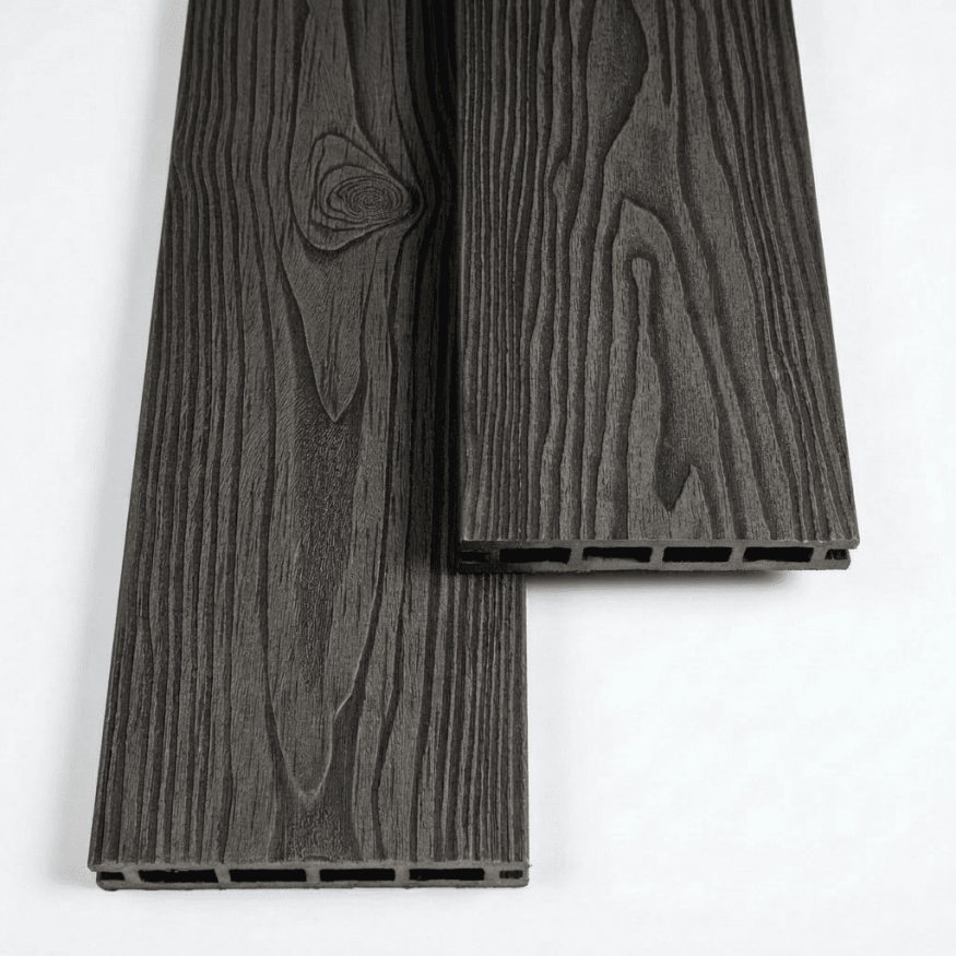 Террасная доска ДПК GardenParkett Табула, Графит купить в Челябинске