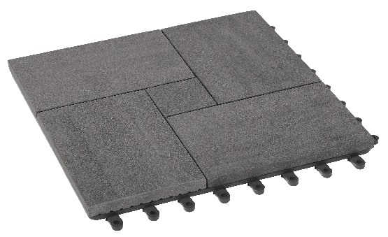 Модульный паркет ДПК GRINDERDECO Люкс 7 Цвет Серый базальт купить в Челябинске