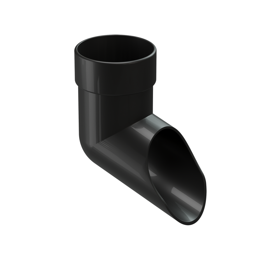 Наконечник водосточной трубы Docke Lux, Карбон купить в Челябинске