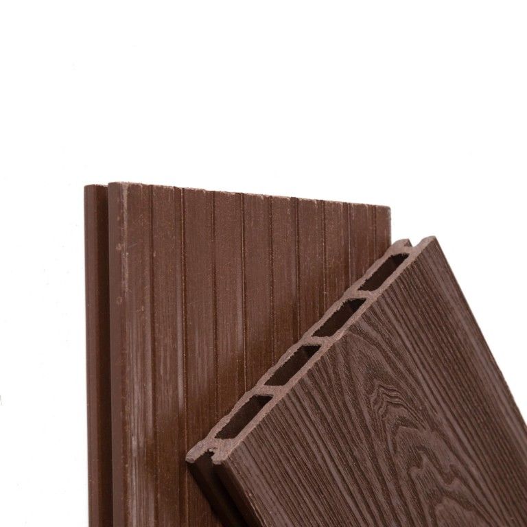 Террасная доска Ecodecking Комфорт 3D Шоколад купить в Челябинске