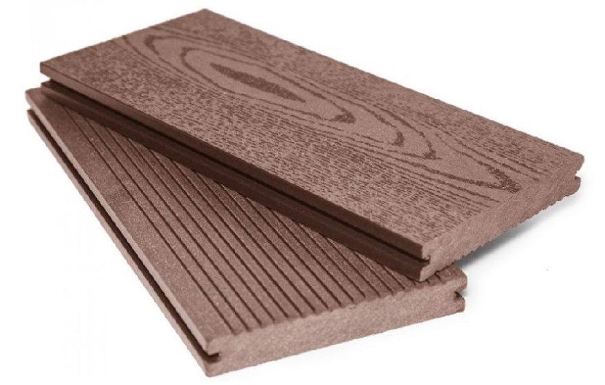 Террасная доска ДПК I-Techplast МАССИВ 3D NEW Какао купить в Челябинске