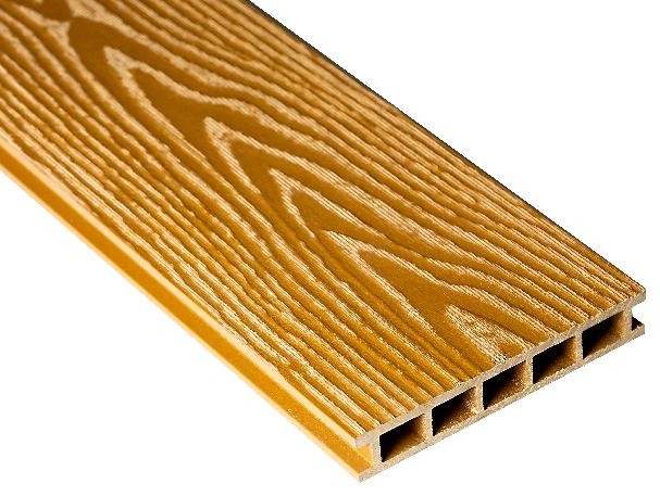 Террасная доска Faynag Premium PINO 3D в цвете Тик из ДПК купить в Челябинске