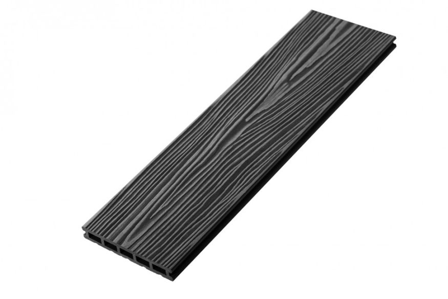Террасная доска ДПК RusDecking Unodeck Mogano - Графит купить в Челябинске