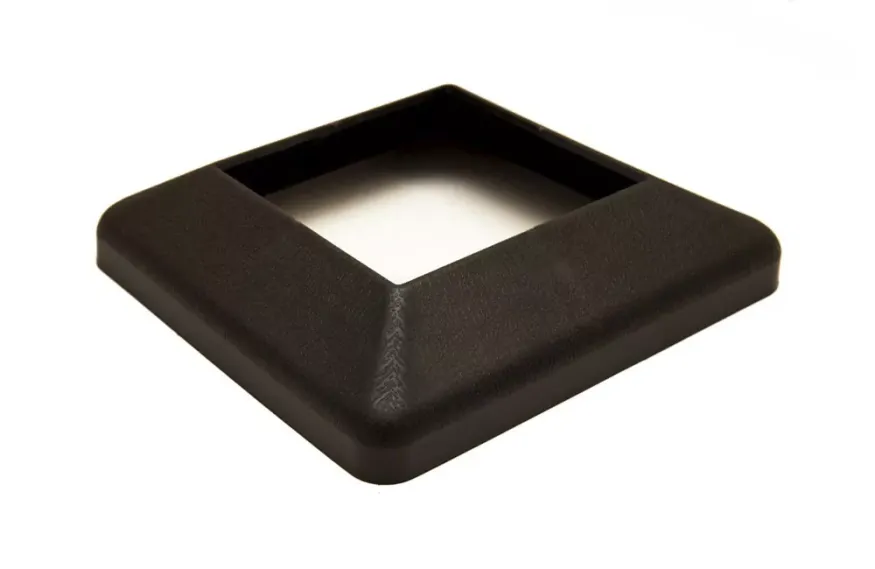 Крышка нижняя ПВХ для столба 125х125 Deckart Графит купить в Челябинске