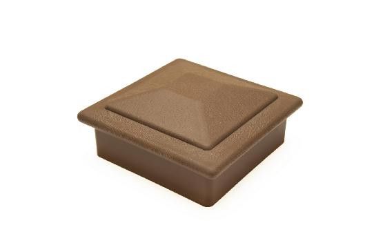 Крышка верхня для столба GardenParkett, Светло-коричневый купить в Челябинске