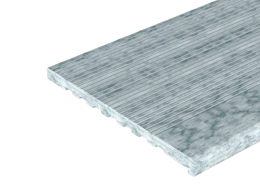 Ступени из ДПК WOODVEX Select Colorite Бело-серый купить в Челябинске