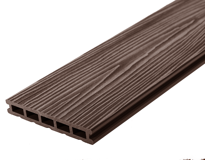 Террасная доска из ДПК RusDecking Unodeck Mogano - Цвет Венге купить в Челябинске