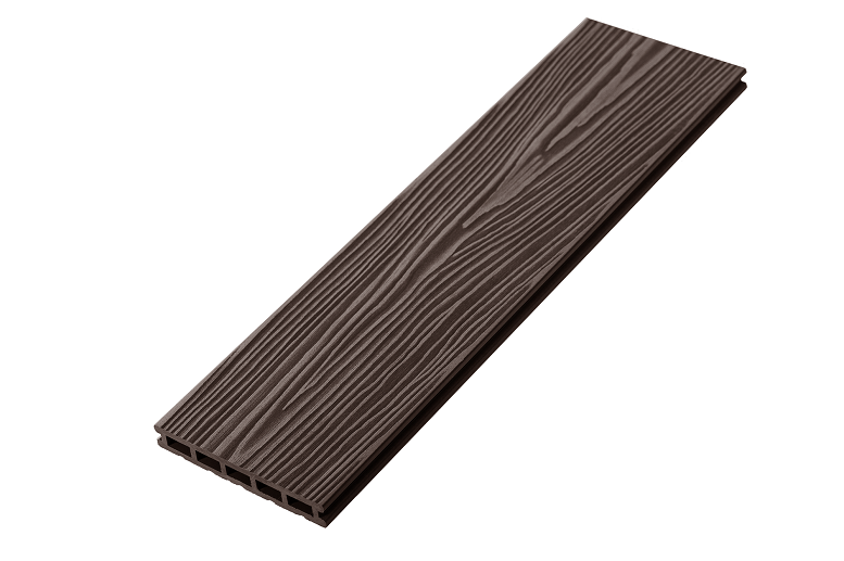 Террасная доска из ДПК RusDecking Unodeck Mogano - Цвет Венге купить в Челябинске