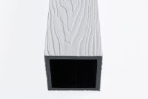 Опорный столб из ДПК GardenParkett, Белый