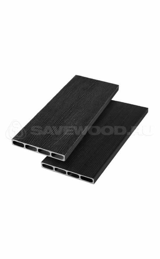 Доска для грядки из ДПК SaveWood, SW Rubus (R), Черный купить в Челябинске