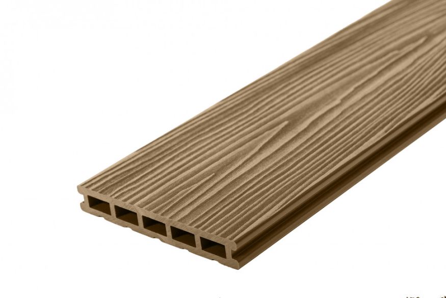 Террасная доска ДПК RusDecking Unodeck Mogano - Орех купить в Челябинске