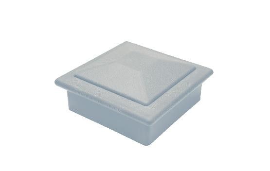 Верхняя крышка столба GardenParkett в сером цвете купить в Челябинске