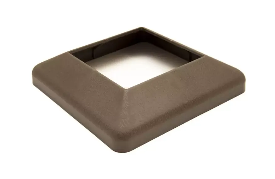 Крышка нижняя ПВХ для столба 125х125 Deckart Венге купить в Челябинске