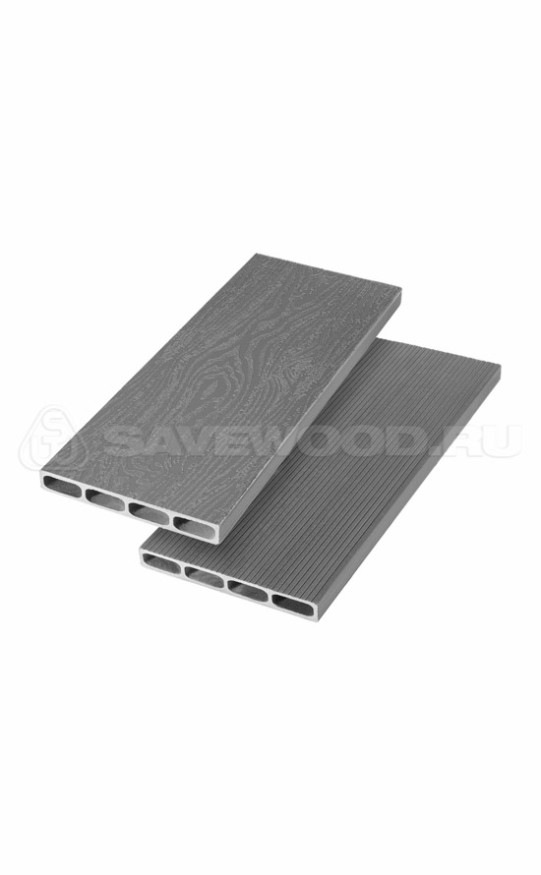 Доска для грядки из ДПК SaveWood, SW Rubus (T), Пепельный купить в Челябинске