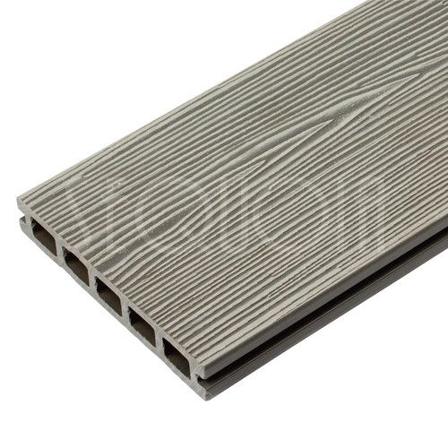Доска террасная ДПК SEQUOIA, DUAL 3D WOOD, GRAY купить в Челябинске