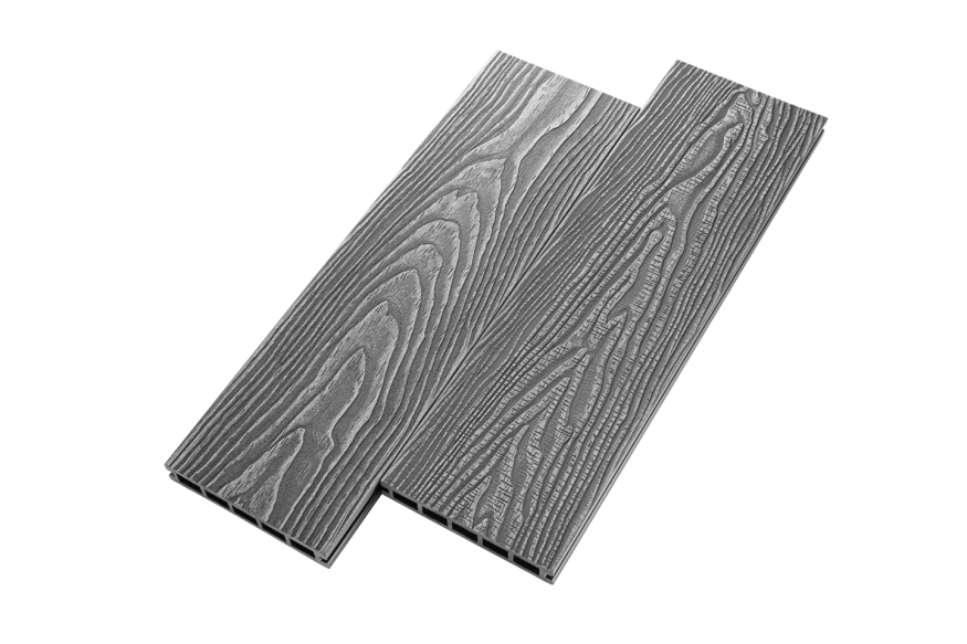 Террасная доска ДПК GardenParkett Патио, Серый купить в Челябинске