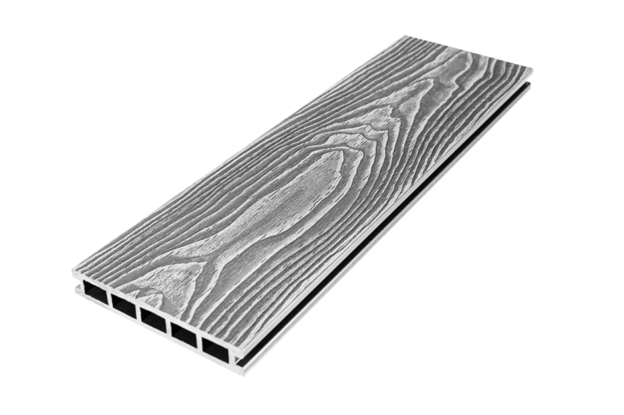 Террасная доска ДПК GardenParkett Патио, Серый купить в Челябинске