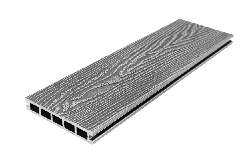 Террасная доска ДПК GardenParkett Патио, Серый купить в Челябинске