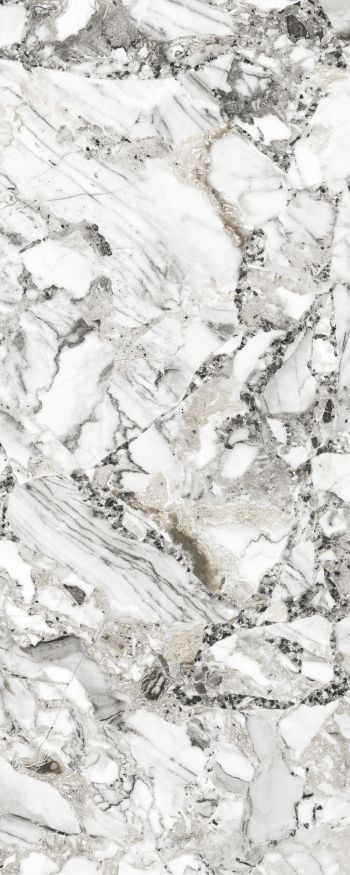 Фиброцементные панели Panda Мраморный Камень Белый 02230F купить в Челябинске