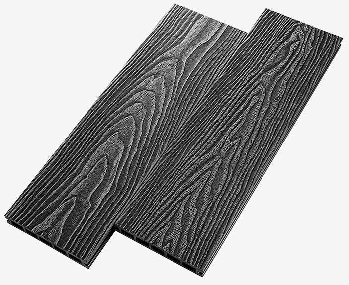 Террасная доска ДПК RusDecking Unodeck Vintage - Графит купить в Челябинске