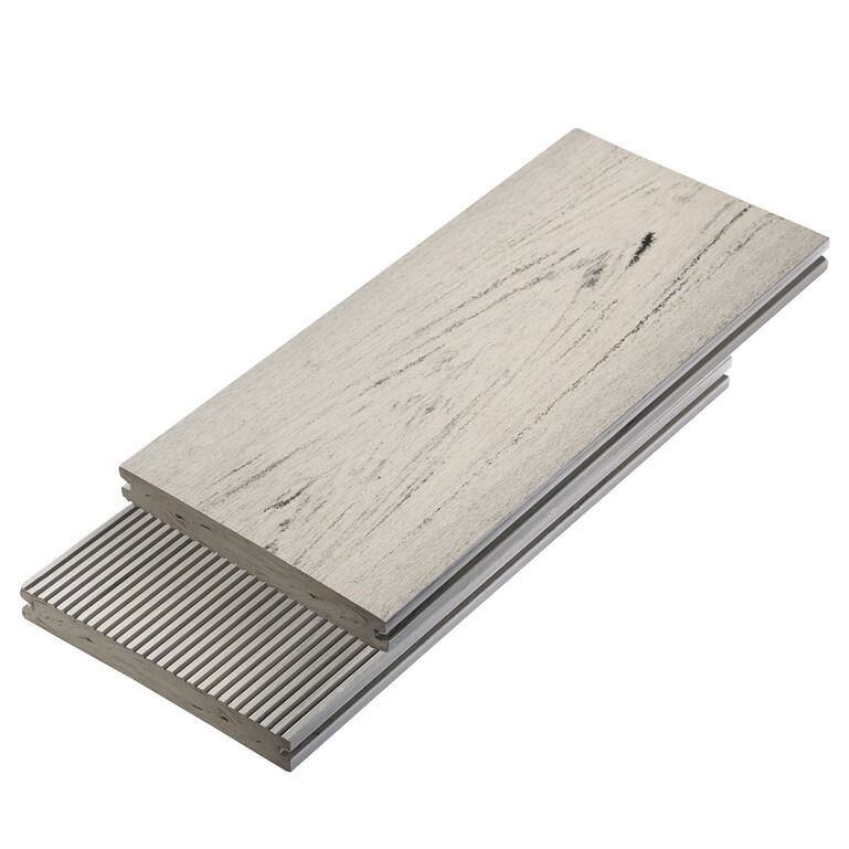 Террасная доска Bruggan Multicolor 140мм Белый дым купить в Челябинске