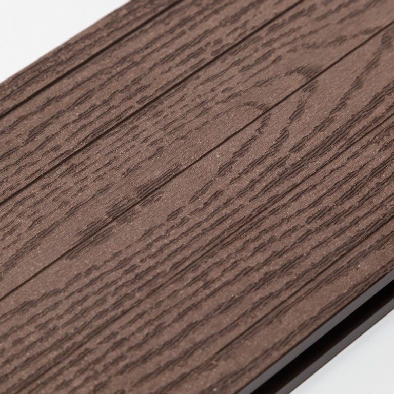 Террасная доска Ecodecking Техно плюс Шоколад купить в Челябинске