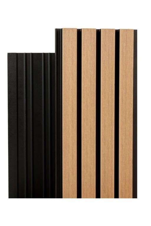 Реечная фасадная панель Ecodecking Скай Коэкструзия Бук купить в Челябинске