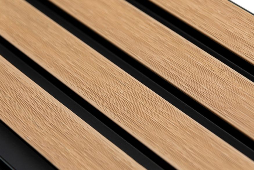 Реечная фасадная панель Ecodecking Скай Коэкструзия Бук купить в Челябинске