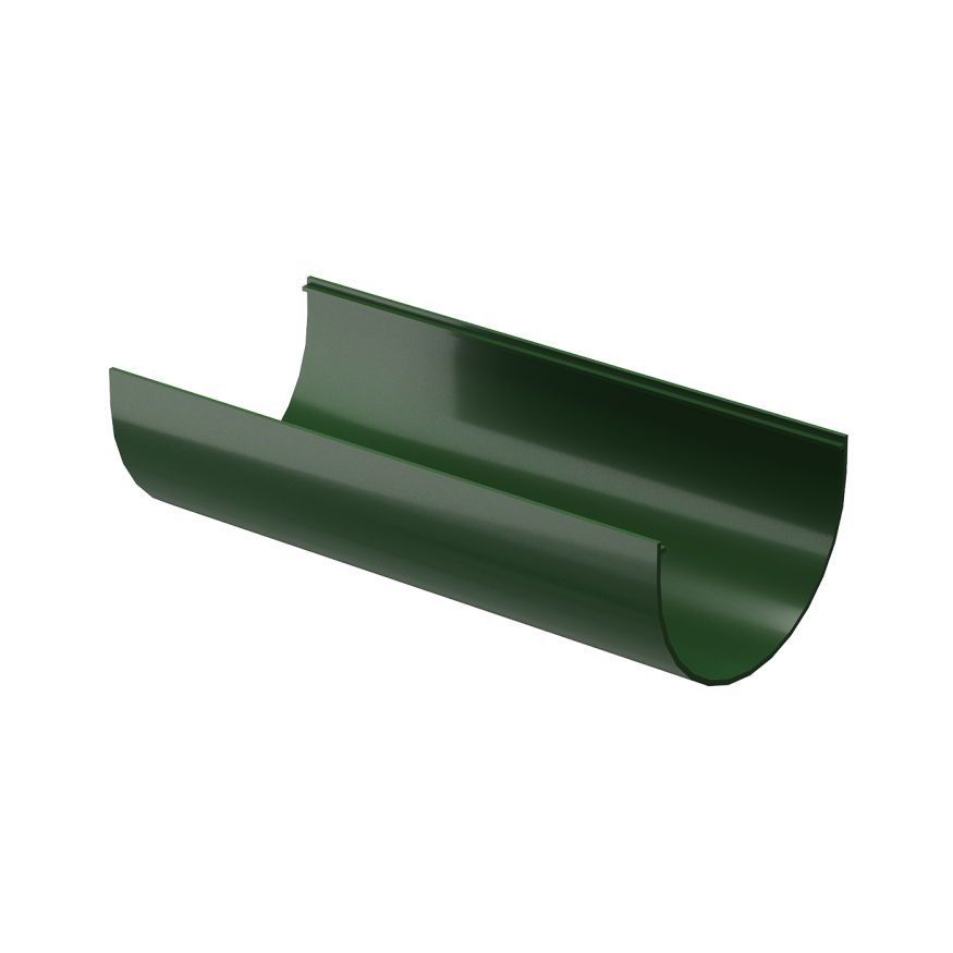 Водосточный желоб Docke Standard 3 м, зелёный купить в Челябинске