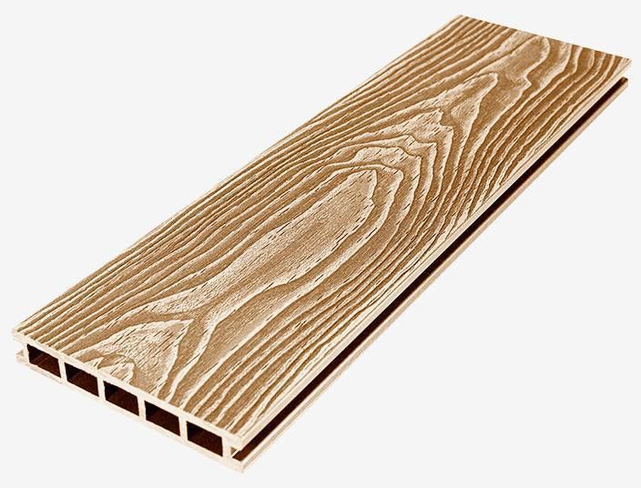 Террасная доска ДПК RusDecking Unodeck Vintage - Орех купить в Челябинске