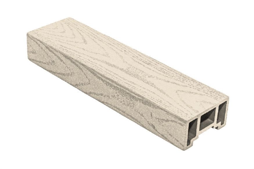 Перила ДПК АЙ-ТЕХПЛАСТ цвет слоновой кости купить в Челябинске